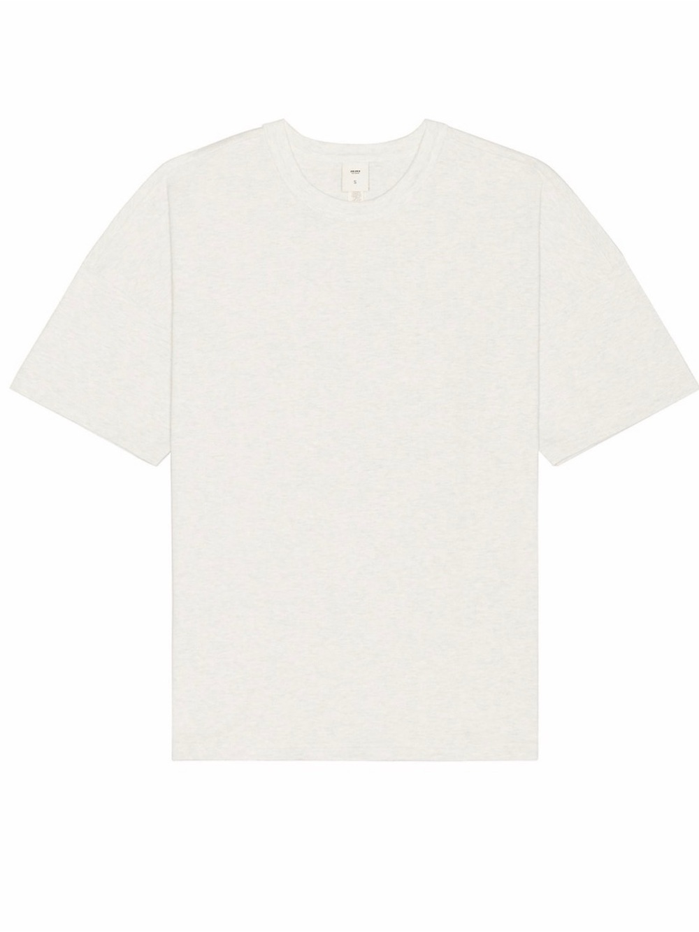 SKIMS NWT JERSEY LOUNGE, RELAXED T-SHIRT, AND CHALK HEATHER SIZE 3X
